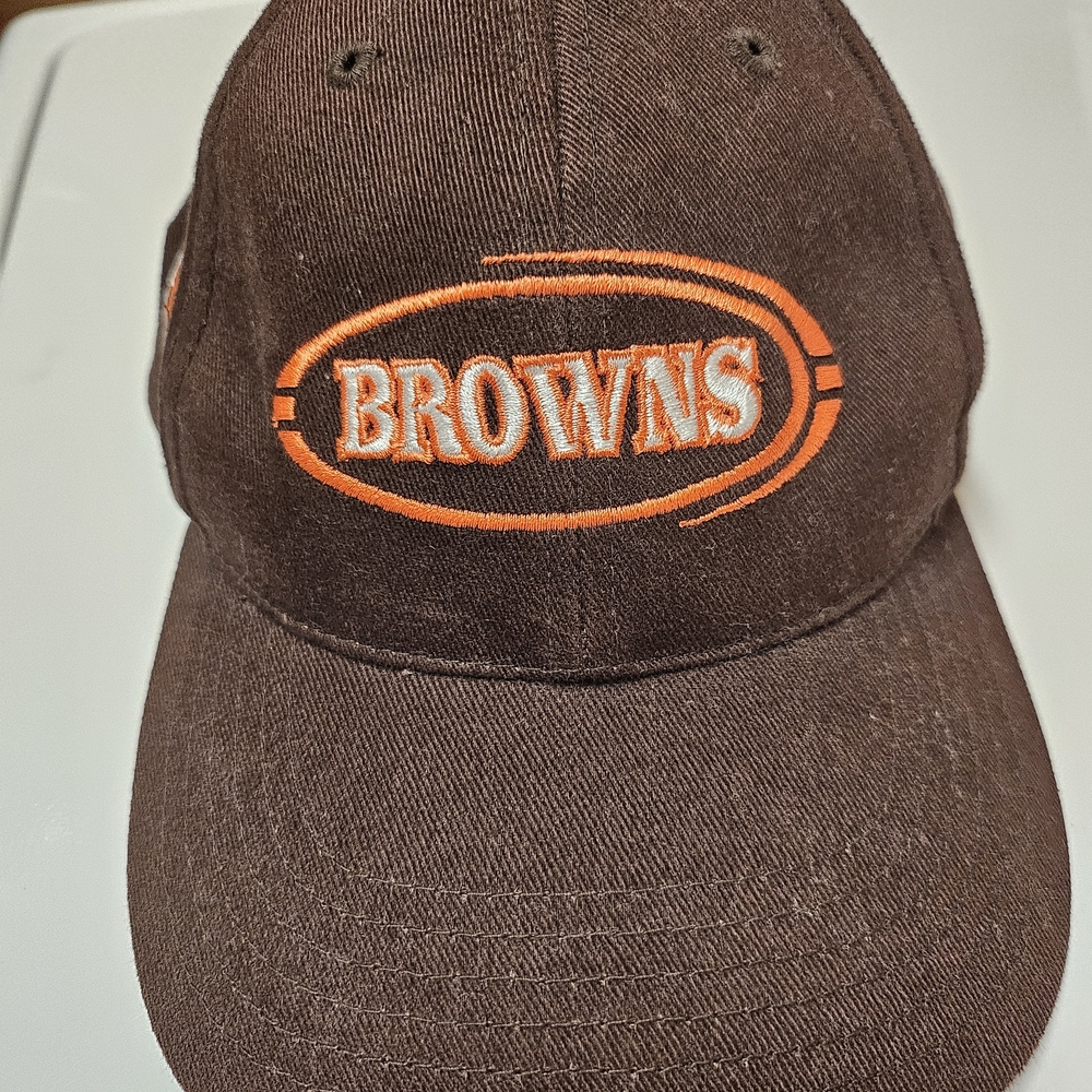 Men's Brown and Orange Cap